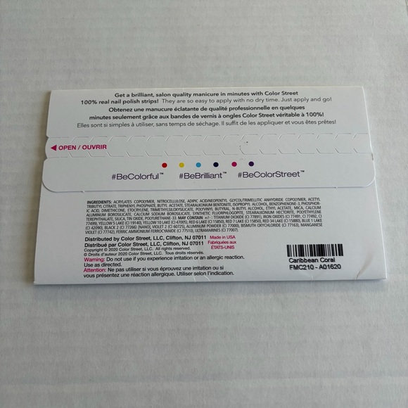 *Retired* Color Street: Caribbean Coral | Spring Summer Tropical Pink Orange - Picture 4 of 12